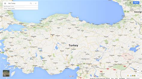 Siirt Map - Turkey