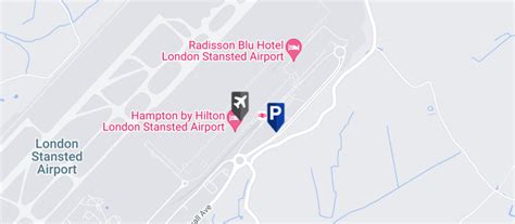 Map Of Stansted Airport Car Parks