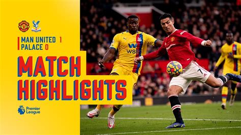 Manchester United v Crystal Palace | Match Highlights - YouTube