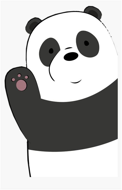 Panda Clipart We Bare Bears - We Bare Bears Panda Png, Transparent Png ...