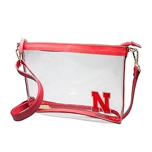 Amazon.com: Capri Designs Clear Small Crossbody Bag, Stadium Approved ...