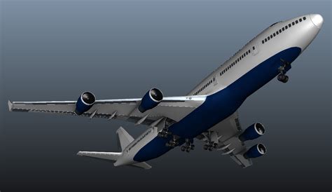 Boeing 747 3D Model - Realtime - 3D Models World