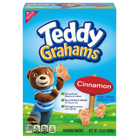 Nabisco Teddy Grahams Cinnamon Graham Snacks - Shop Cookies at H-E-B