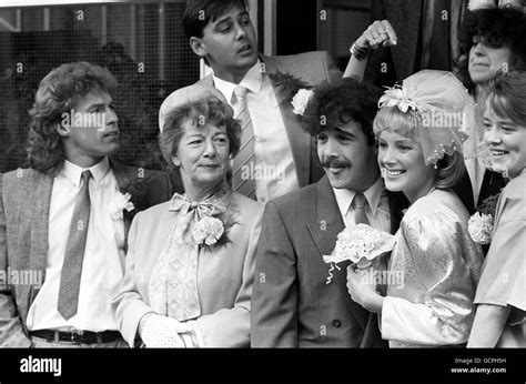 Hilda Ogden (actress Jean Alexander), left, at the Coronation Street ...