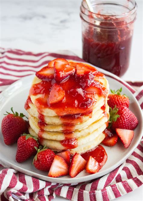 Strawberry Pancake Syrup - Coco and Ash