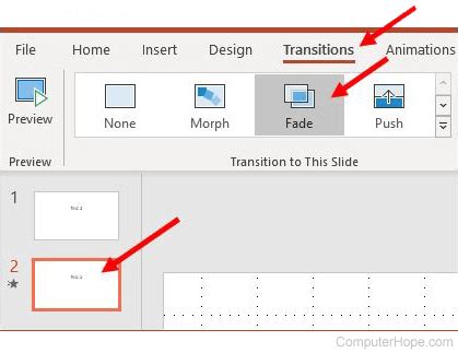 How to Add or Remove Slide Transitions in Microsoft PowerPoint