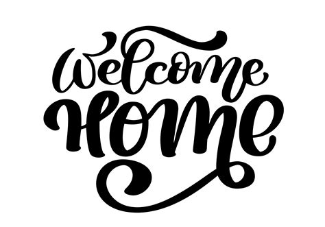 Welcome Home Poster Template