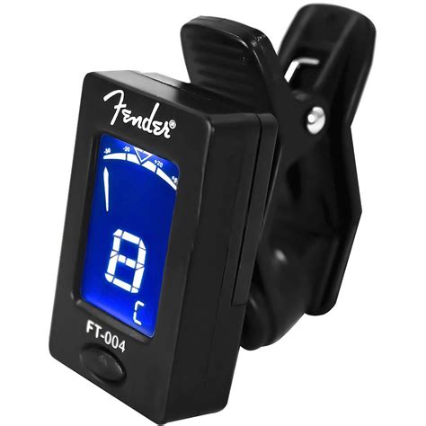 Fender FT-004 Chromatic Clip-on Tuner - Fender Effects - Drum and Guitar