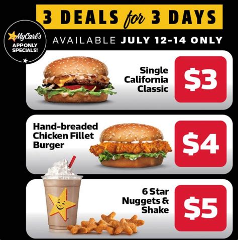 Carl's Jr Coupons 2023