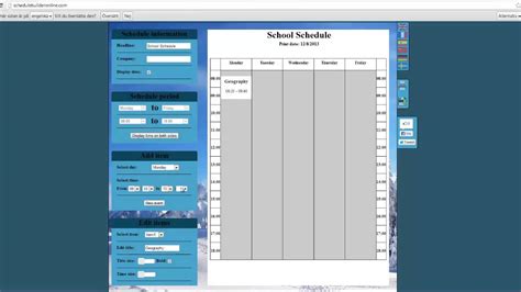 Free College Schedule maker / Schedule builder - YouTube