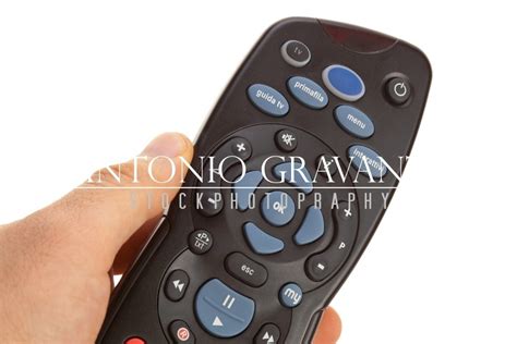 Remote Control for Digital Satellite Television Graphic by ...