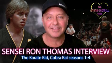 Sensei Ron Thomas interview - Cobra Kai season 5, The Karate Kid, Cobra ...