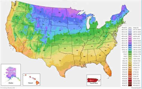 New USDA Plant Hardiness Zone Map - Heyden's Gardens