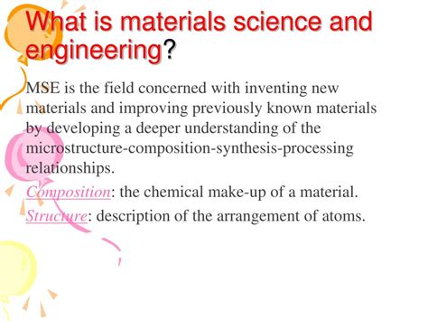 PPT - Introduction to materials science and engineering PowerPoint ...