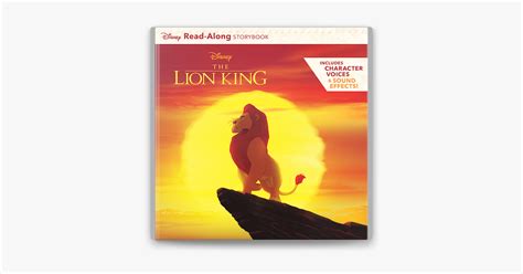 ‎The Lion King Read-Along Storybook on Apple Books