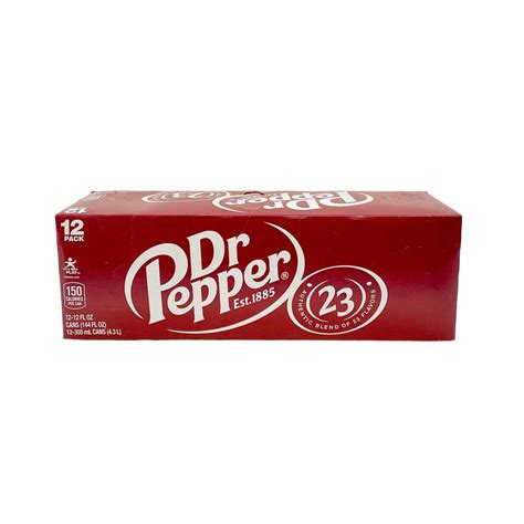 Dr. Pepper 12 pack 12 fl oz cans