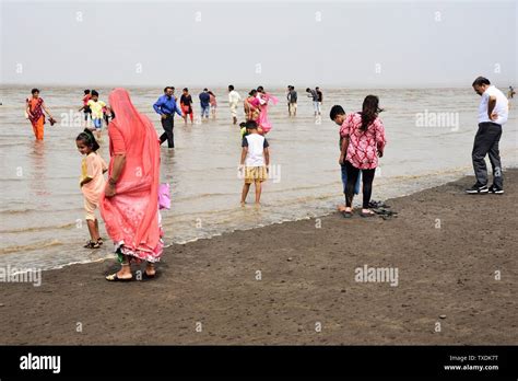 Dumas beach, surat hi-res stock photography and images - Alamy