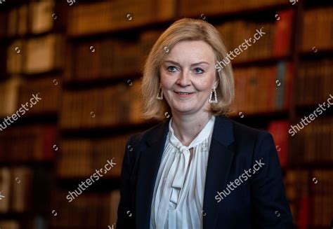 British Foreign Secretary Liz Truss During Editorial Stock Photo ...