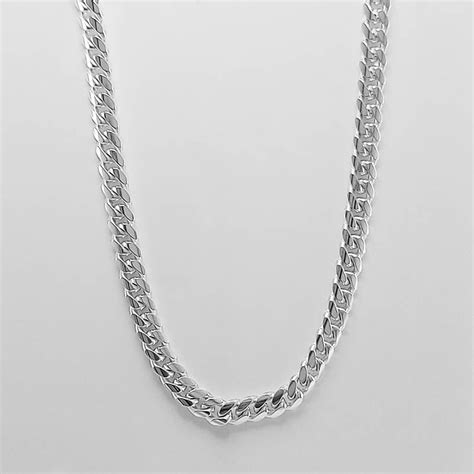 4mm Cuban Link Chain | Buy Silver Cuban Chains Online