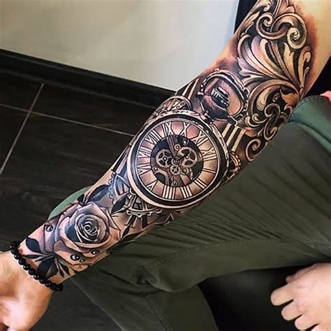 100 Coolest Sleeve Tattoos for Men | Tatouages impressionnants ...