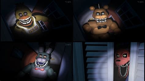 FNaF 4 but the Nightmare Animatronics don't scare you anymore! (FNaF 4 ...