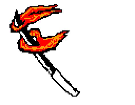 Knife pixel art