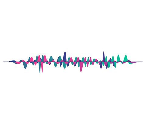 Sound - Vector psychedelic sound wave curve PNG picture png download ...