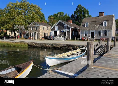 Mystic Seaport, Mystic, Connecticut, USA Stock Photo - Alamy