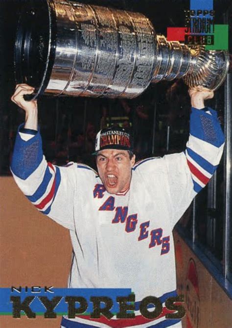 Nick Kypreos 1994 Stanley Cup Champion | HockeyGods