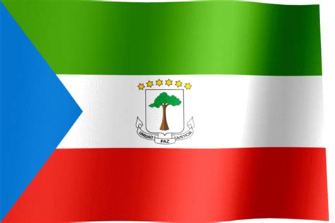 Flag of Equatorial Guinea (GIF) - All Waving Flags