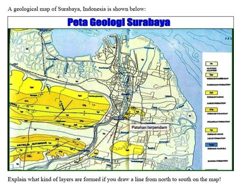 Peta Geologi Lembar Surabaya Airport Departures - IMAGESEE