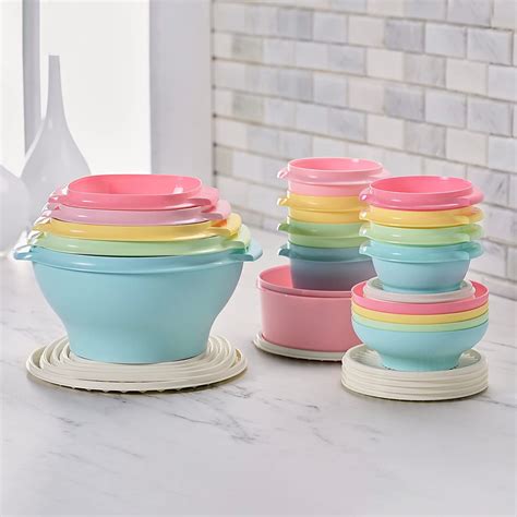 Tupperware Heritage Collection 10 Piece Food Storage Container Set in ...