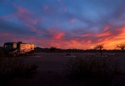 Desert Silhouette • Into the Light Adventures Sunrise and Sunset Post