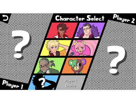 Game Character Select | Schemes by Kristen Scherer on Dribbble