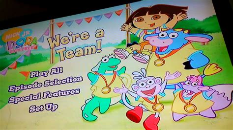 DORA the EXPLORER - We're a Team! - YouTube