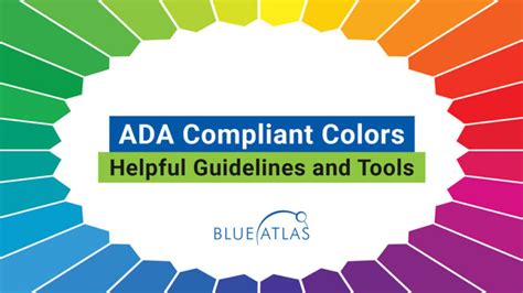 ADA Compliant Colors - Helpful Guidelines and Tools in 2024