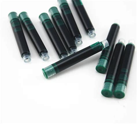 30pcs Fountain Pen Capacity Ink Cartridge Portable RedFountain Pen Ink ...