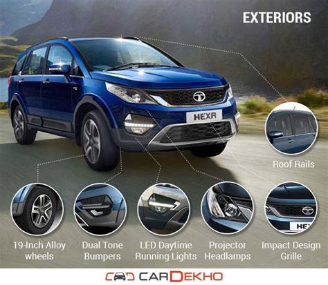 Tata Hexa – Specifications, Features And Details | CarDekho.com