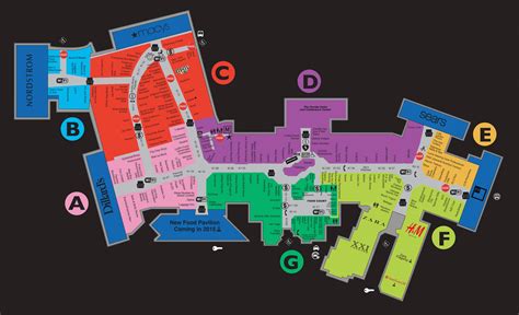 Dolphin Mall Mapa Lojas