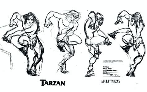 Tarzan Poses