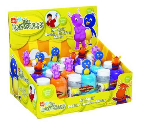 Backyardigans toys: Little Kids the Backyardigans No-Spill Mini Bubble ...