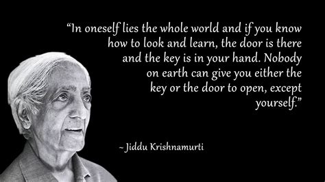 Jiddu Krishnamurti Quotes. QuotesGram | Quotes | Pinterest | Jiddu ...