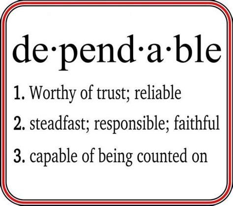 Gavin Mehl: Dependability