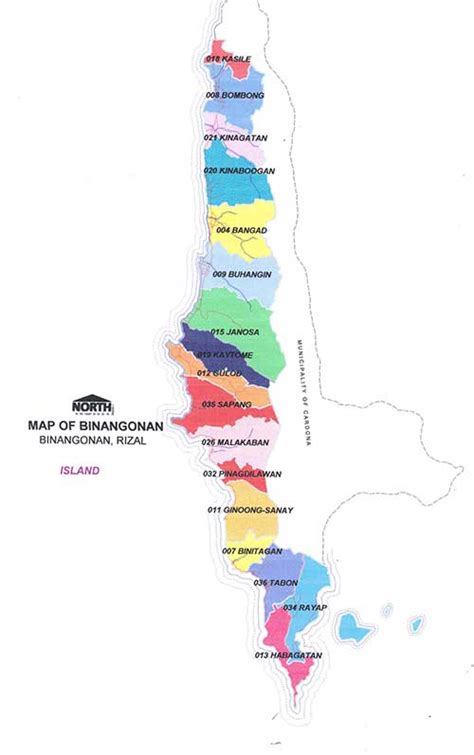 Binangonan Rizal Map