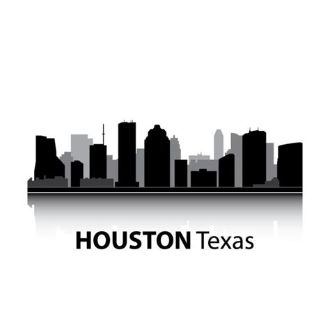 Free Vector | Houston skyline design