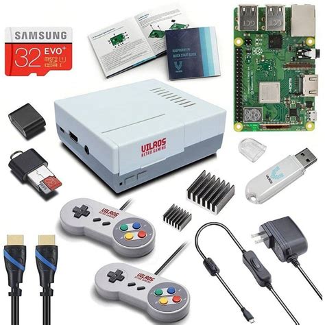 Raspberry Pi 3 B Plus Retro Gaming Kit with 2 USB Gamepads – Vilros.com