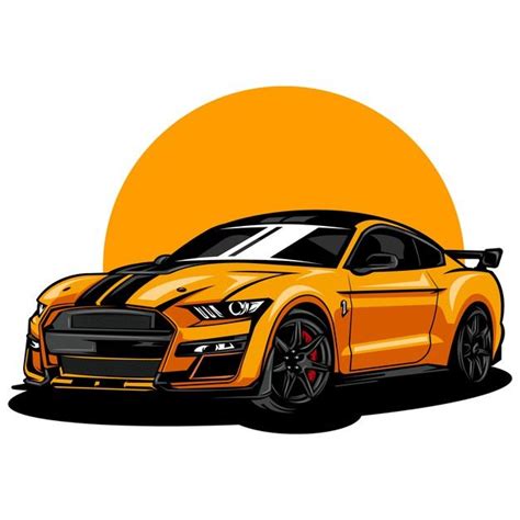 Modern and Sport Car Illustration | Premium Vector