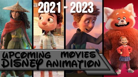 Upcoming Disney Animation Movies 2021-2023 (Disney, Pixar & 20th ...