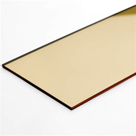 Gold Acrylic Mirror Sheet Supplier | KF Plastics