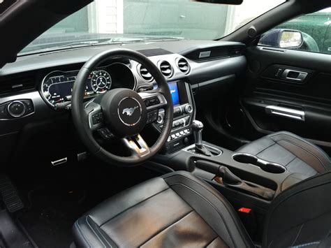 Interior photo of my 2018 Mustang GT w/ digi dash and 10 speed auto as ...